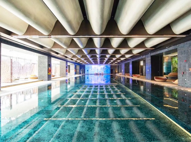 贵港网站建设西安W酒店泳池